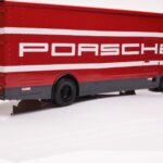 Mercedes O317 Porsche Transporter Red CMR 1:18 CMR149 Diecast - image 2 of 12
