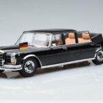 Mercedes 600 Pullman W100 Landaulet Queen Elizabeth II KK-Scale 1:18 KKDC181185 Diecast