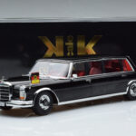 Mercedes 600 Pullman W100 W. Brandt G. Pompidou KK-Scale 1:18 KKDC181134 Diecast - image 6 of 6