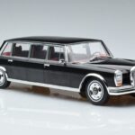 Mercedes 600 LWB Pullman W100 Black MCG 1:18 MCG18187 Diecast - image 4 of 6