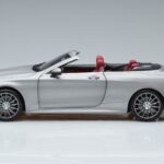 Mercedes S-Class A217 Cabriolet Gray Norev 1:18 B66960355 Diecast - image 5 of 8