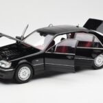 Mercedes S600 W140 Black Norev 1:18 183722 Diecast - image 2 of 8
