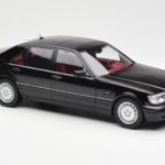 Mercedes S600 W140 Black Norev 1:18 183722 Diecast - image 6 of 8
