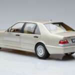 Mercedes S600 W140 Silver Norev 1:18 183723 Diecast - image 6 of 7