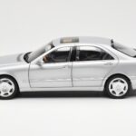 Mercedes S600 W220 Silver Metallic Norev 1:18 183810 Diecast - image 4 of 8