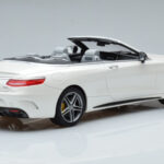 Mercedes AMG S63 A217 Cabriolet Diamond White GT Spirit 1:18 B66965712 Resin - image 2 of 6