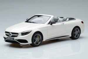 Mercedes AMG S63 A217 Cabriolet Diamond White GT Spirit 1:18 B66965712 Resin