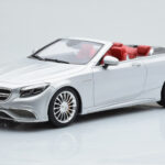Mercedes AMG S65 A217 Cabriolet Silver GT Spirit 1:18 GT764 Resin