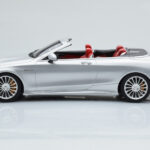 Mercedes AMG S65 A217 Cabriolet Silver GT Spirit 1:18 GT764 Resin - image 3 of 6