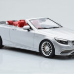 Mercedes AMG S65 A217 Cabriolet Silver GT Spirit 1:18 GT764 Resin - image 4 of 6