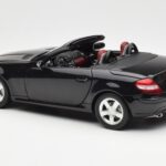 Mercedes SLK R171 Obsidian Black Metallic Minichamps 1:18 B66962319 Diecast - image 8 of 9