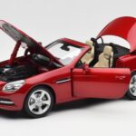 Mercedes SLK R172 Designo Zircon Red Minichamps 1:18 B66960513 Diecast - image 2 of 8