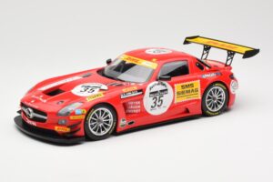 Mercedes SLS AMG GT3 #35 Team Black Falcon T. Heyer / Jafer / Lemeret 24 Hours of Spa 2011 Minichamps 1:18 151113135 Diecast