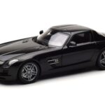 Mercedes SLS AMG Obsidian Black Metallic Minichamps 1:18 B66960042 Diecast