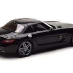 Mercedes SLS AMG Obsidian Black Metallic Minichamps 1:18 B66960042 Diecast - image 3 of 7