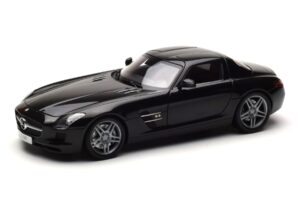 Mercedes SLS AMG Obsidian Black Metallic Minichamps 1:18 B66960042 Diecast