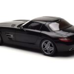 Mercedes SLS AMG Obsidian Black Metallic Minichamps 1:18 B66960042 Diecast - image 6 of 7