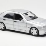 Mercedes C36 AMG W202 Silver UT Models 1:18 180035000 Diecast - image 4 of 6