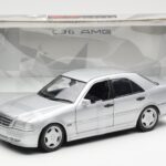 Mercedes C36 AMG W202 Silver UT Models 1:18 180035000 Diecast - image 6 of 6