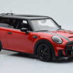 Mini Cooper S JCW F56 Red Otto 1:18 OT984 Resin - image 4 of 6