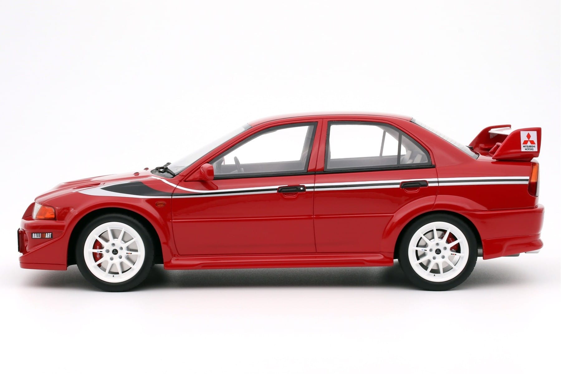 Mitsubishi Lancer Evolution VI CP9A Tommi Makinen Edition Red Otto 1:18 OT422 Resin - image 3 of 5