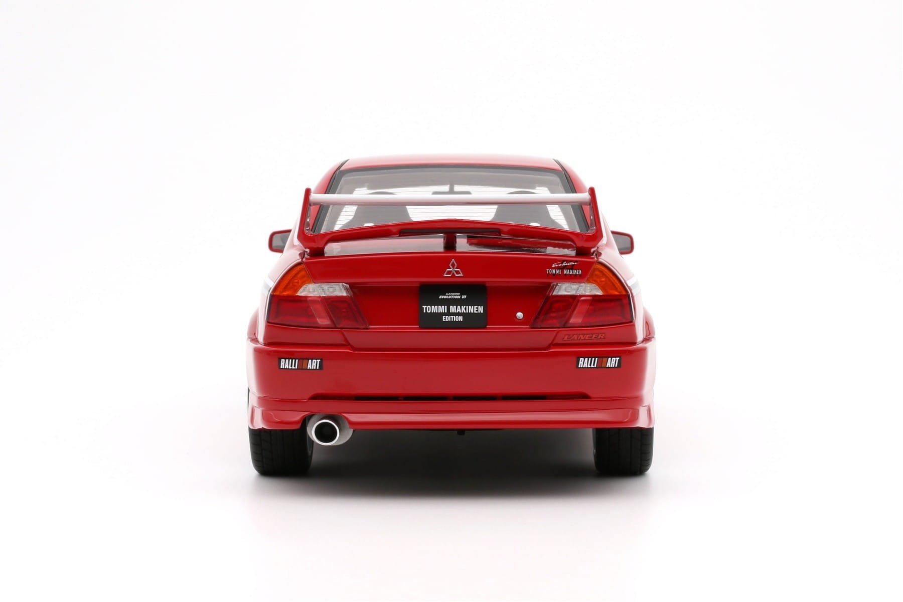 Mitsubishi Lancer Evolution VI CP9A Tommi Makinen Edition Red Otto 1:18 OT422 Resin - image 5 of 5