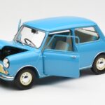 Morris Mini Minor Blue Kyosho 1:18 08964BL Diecast - image 2 of 8