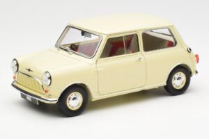 Morris Mini Minor White Kyosho 1:18 08964W Diecast