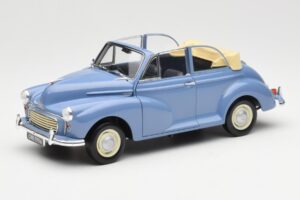 Morris Minor Cabriolet Blue Minichamps 1:18 150137030 Diecast