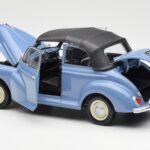 Morris Minor Cabriolet Blue Minichamps 1:18 150137030 Diecast - image 5 of 8