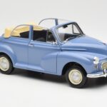 Morris Minor Cabriolet Blue Minichamps 1:18 150137030 Diecast - image 6 of 8