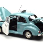 Morris Minor Police Blue & White Minichamps 1:18 150137090 Diecast - image 5 of 8