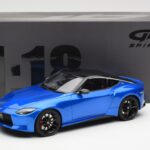 Nissan Fairlady Z Z35 Bayside Blue GT Spirit 1:18 GT387 Resin - image 6 of 6