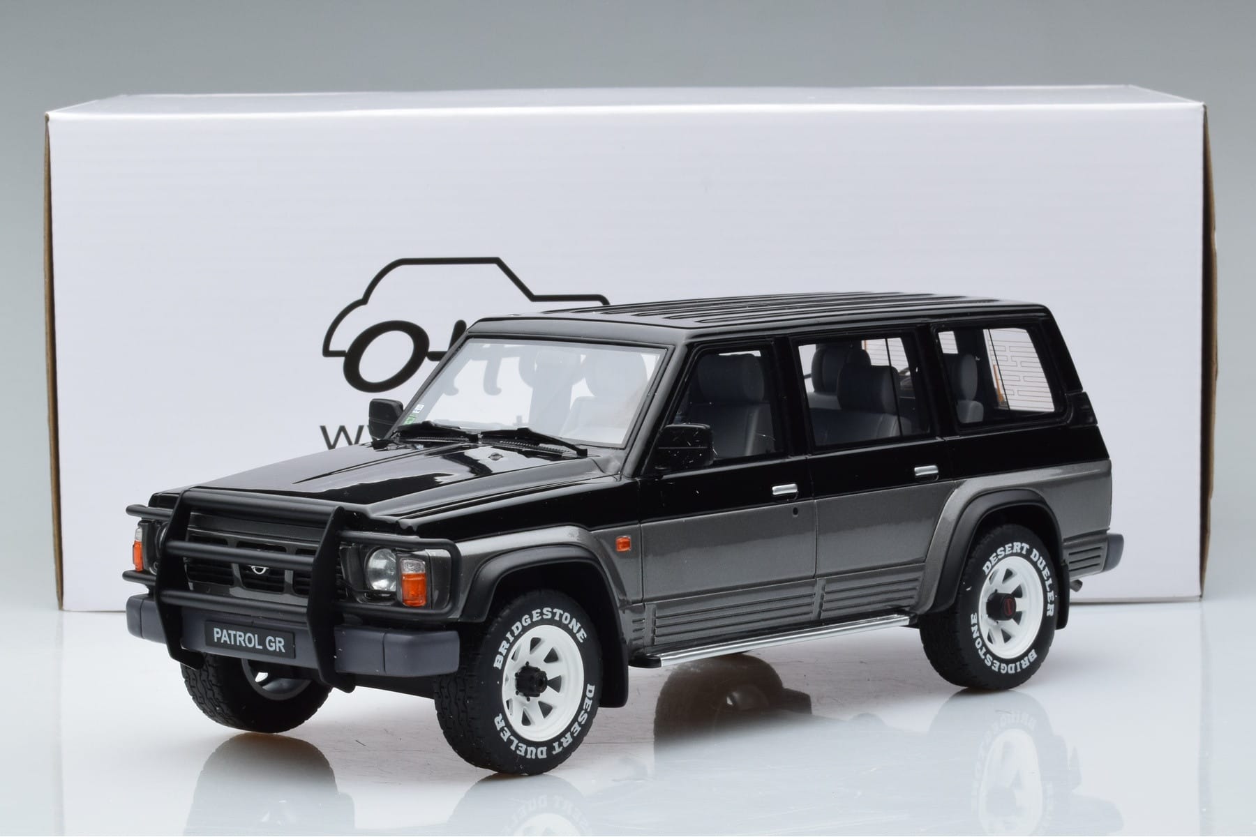 Nissan Patrol GR Y60 Gray Otto 1:18 OT993 Resin - image 6 of 6