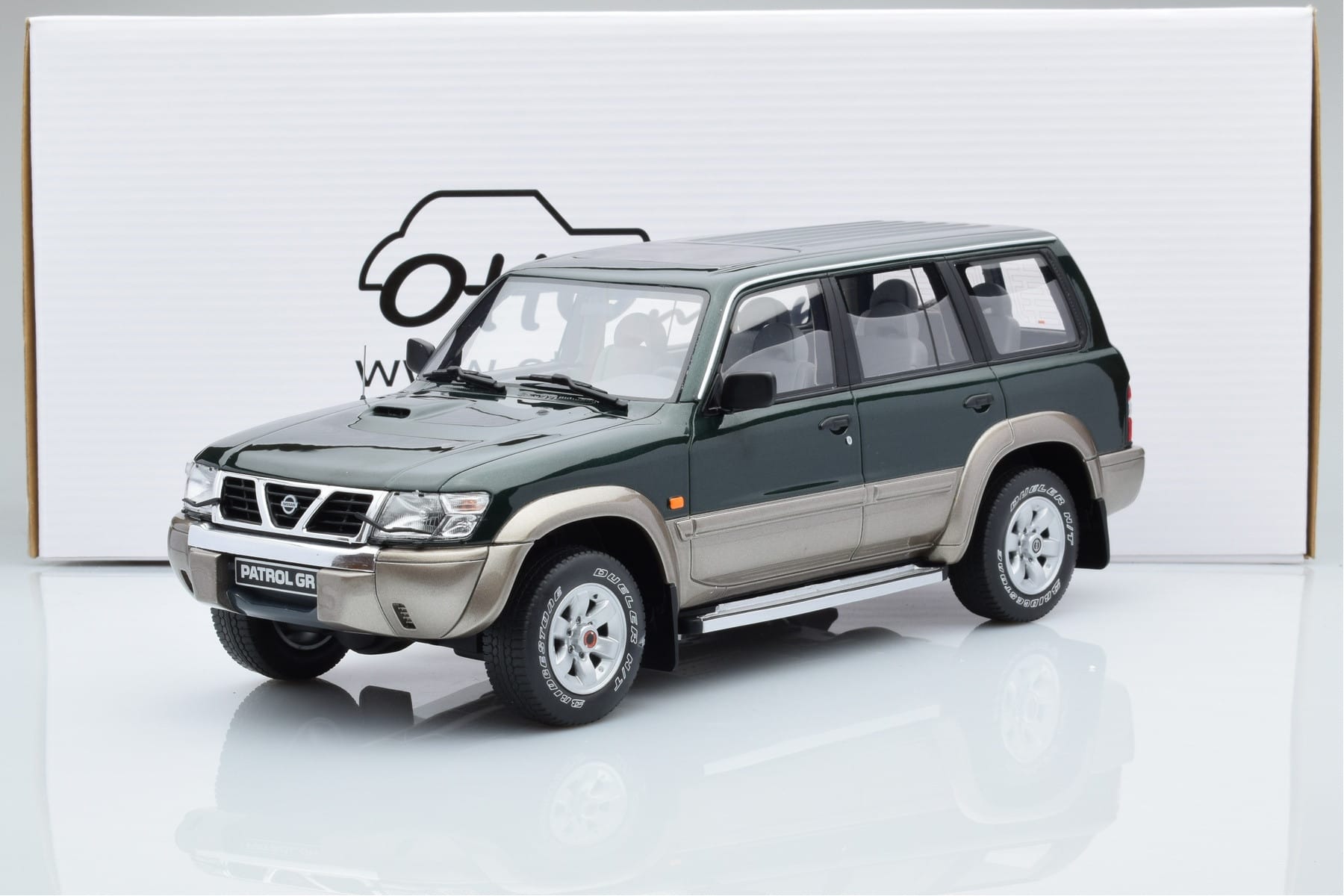 Nissan Patrol GR Y61 Green Otto 1:18 OT433 Resin - image 5 of 5