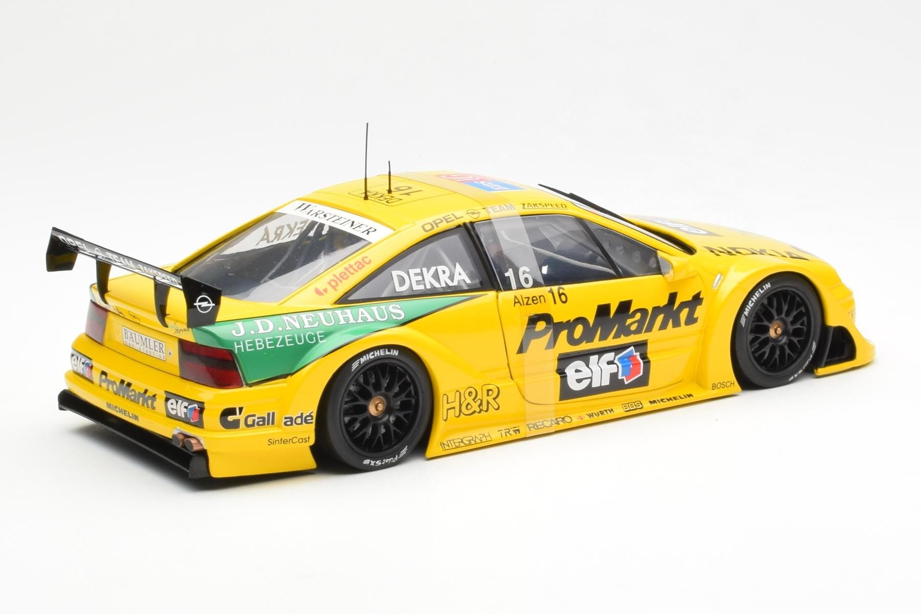 Opel Calibra #16 U. Alzen ITC 1996 UT Models 1:18 180964216 Diecast - image 2 of 6