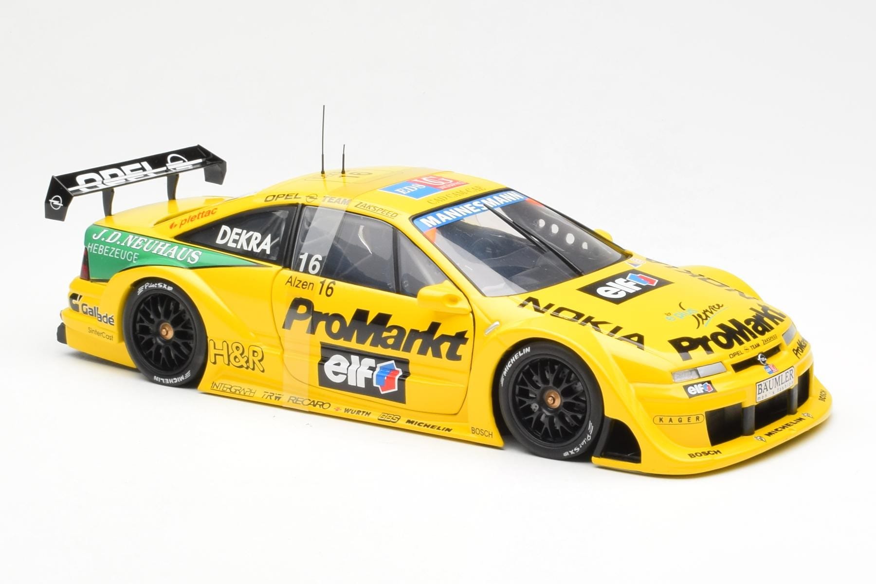 Opel Calibra #16 U. Alzen ITC 1996 UT Models 1:18 180964216 Diecast - image 4 of 6