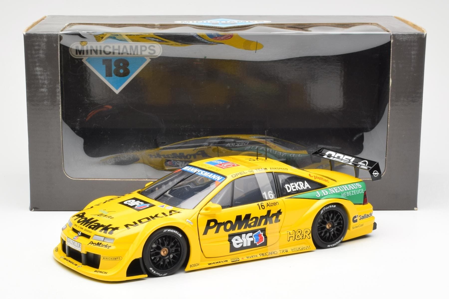Opel Calibra #16 U. Alzen ITC 1996 UT Models 1:18 180964216 Diecast - image 6 of 6
