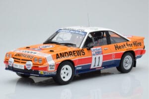 Opel Manta 400 #11 R. Brookes / M. Broad RAC Rally 1985 IXO 1:18 18RMC099 Diecast