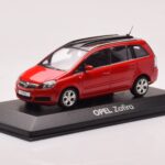 Opel Zafira B OPC Red Minichamps 1:43 400045300 Diecast - image 2 of 4