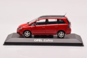 Opel Zafira B OPC Red Minichamps 1:43 400045300 Diecast