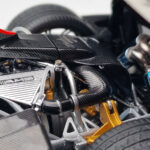 Pagani Zonda Cinque White Benny Almost Real 1:18 850601001 Diecast - image 10 of 12