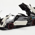 Pagani Zonda Cinque Roadster White Benny Almost Real 1:18 850611001 Diecast - image 2 of 8