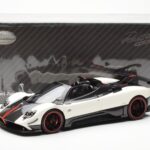 Pagani Zonda Cinque Roadster White Benny Almost Real 1:18 850611001 Diecast - image 8 of 8