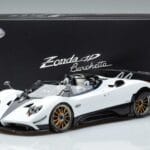 Pagani Zonda HP Barchetta Carbon Fiber White LCD 1:18 LCD18009 WH Diecast - image 9 of 9