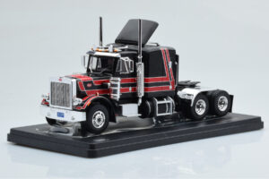 Peterbilt 359 Black Red IXO 1:43 TR158 Diecast