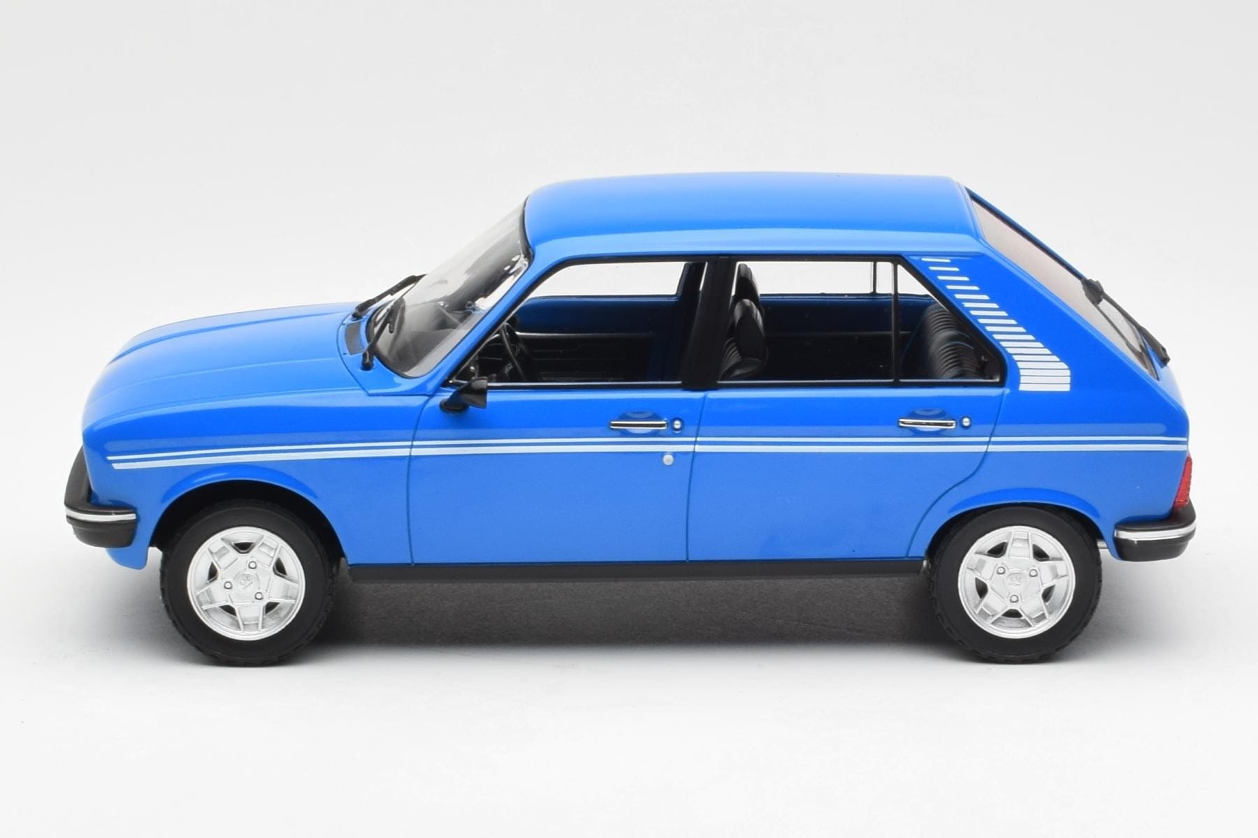 Peugeot 104 S Ibis Blue Norev 1:18 184903 Diecast - image 3 of 6