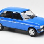 Peugeot 104 S Ibis Blue Norev 1:18 184903 Diecast - image 4 of 6