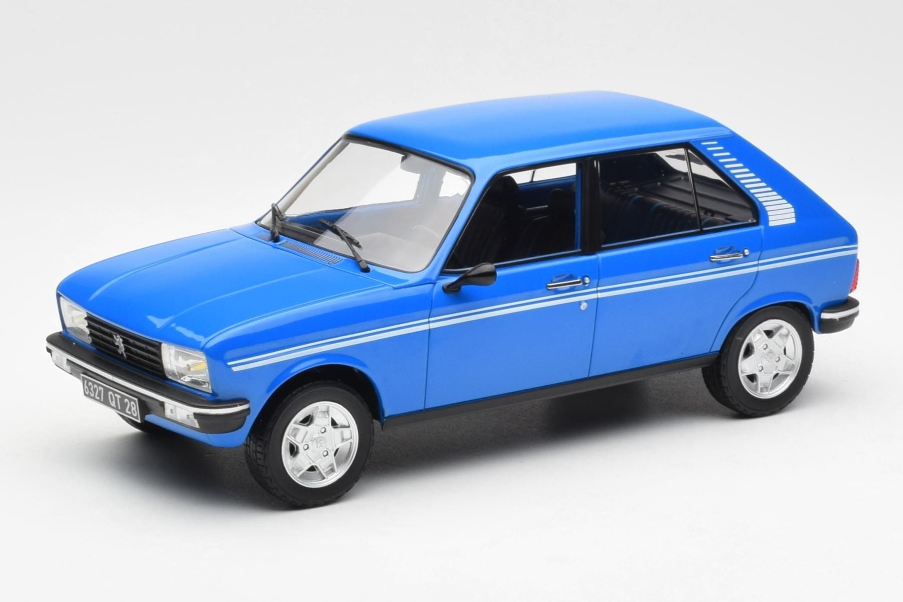 Peugeot 104 S Ibis Blue Norev 1:18 184903 Diecast