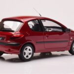 Peugeot 206 S16 Red Otto 1:18 OT1039 Resin - image 2 of 6